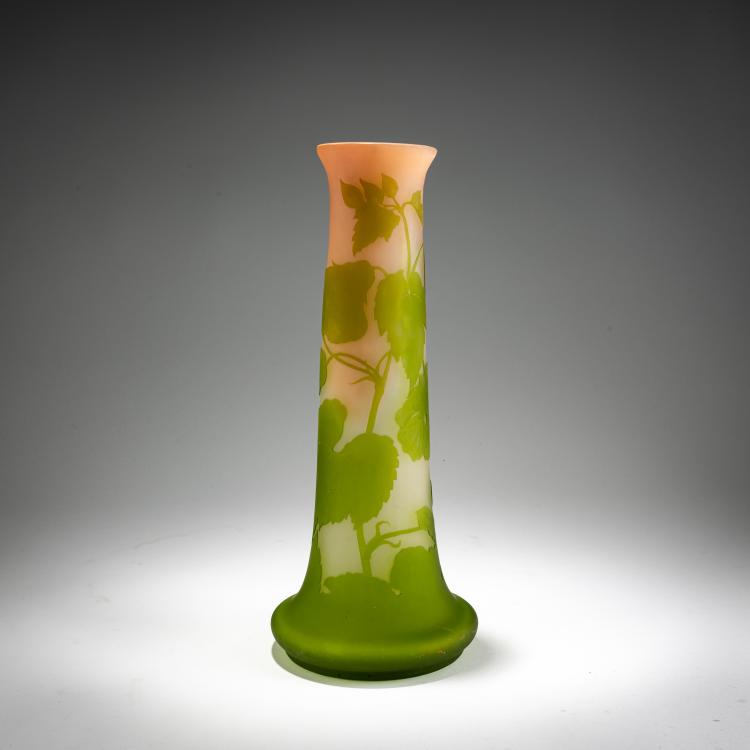 Hauptbild zu Objekt, 'Mauves' Vase, 1908-20, Gall&eacute;, Nancy, 182A 114