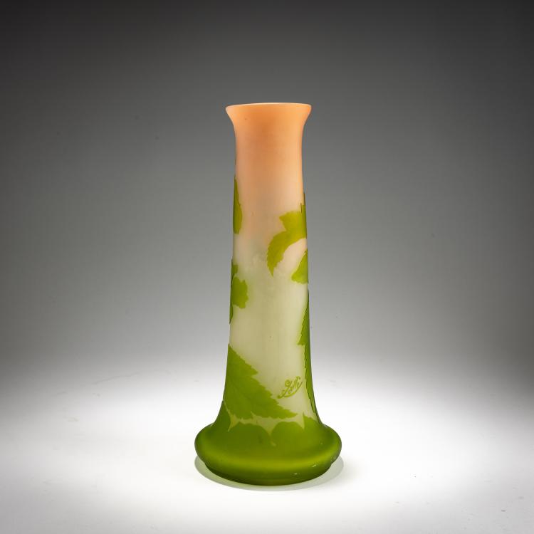 Bild 1 zu Objekt, 'Mauves' Vase, 1908-20, Gall&eacute;, Nancy, 182A 114