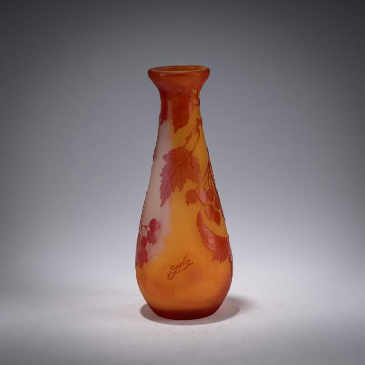 Bild 2 zu Objekt, 'Vigne vierge' Vase, 1905-08, Gall&eacute;, Nancy, 182A 99