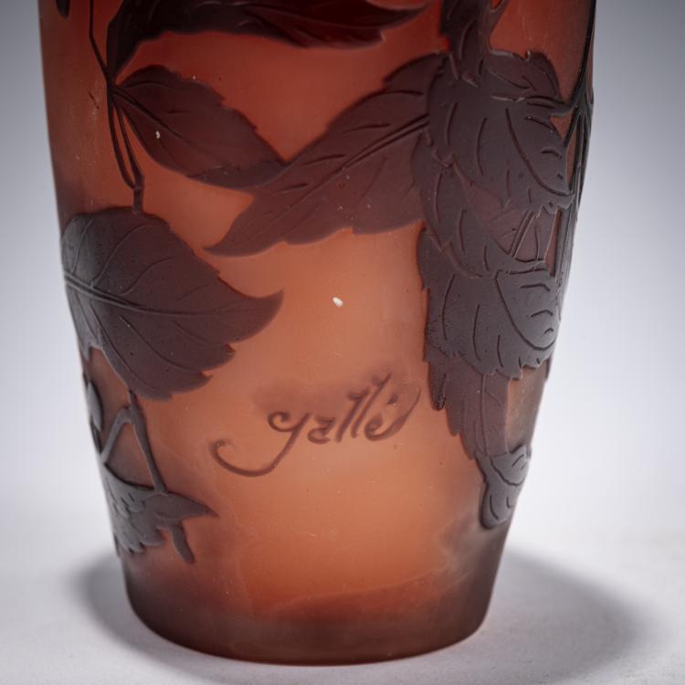 Bild 3 zu Objekt, Vase 'Sorbiers', 1925-36, Gall&eacute;, Nancy, 182A 135