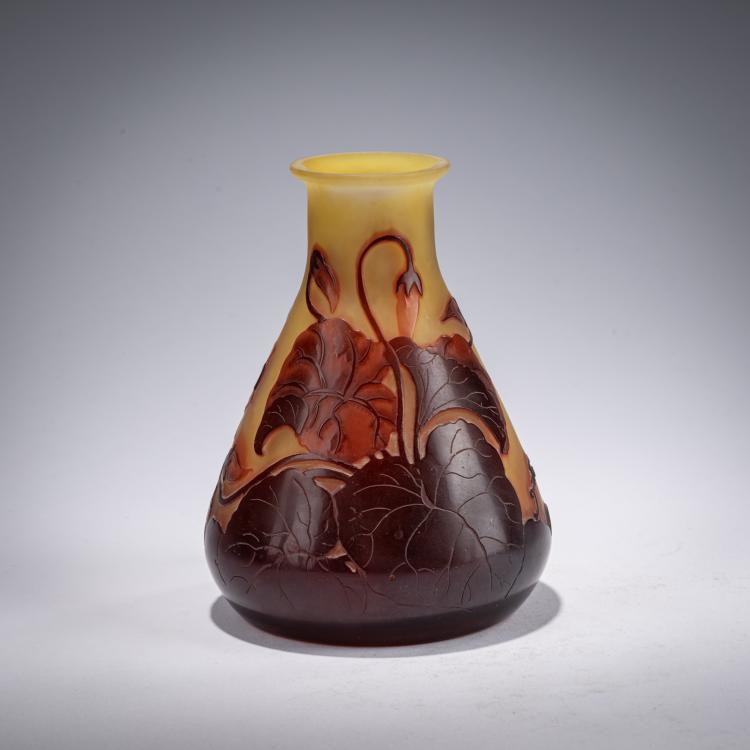 Bild 3 zu Objekt, Vase 'Cyclamens', 1920-36, Gall&eacute;, Nancy, 182A 130