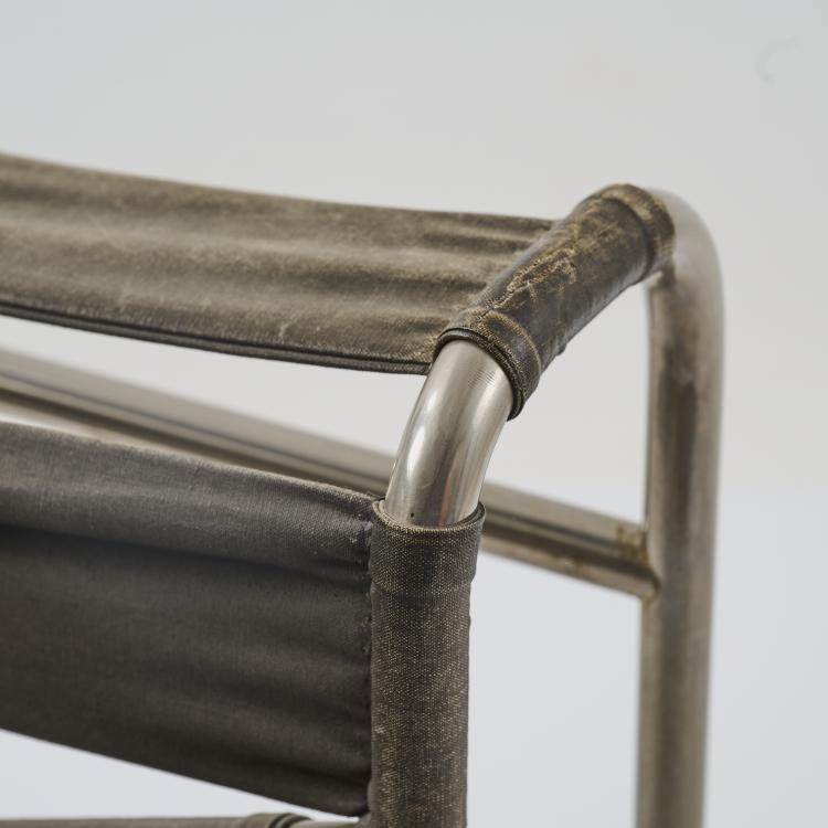 Bild 7 zu Objekt, 'Wassily' armchair, 1925 (design), Marcel Breuer (in the style of), Deutschland  / Germany, 183A 134