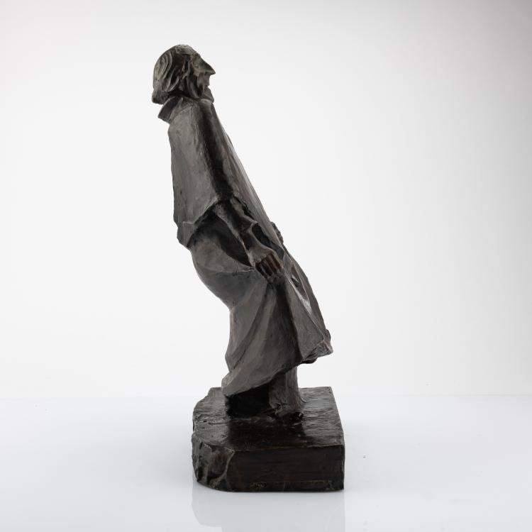 Bild 2 zu Objekt, Skulptur 'Tanzende Alte' ('Tanzendes Weib'), 1920 (Entwurf), posthumer Guss nach 1951, Ernst Barlach, Hermann Noack, Berlin, 181C 719