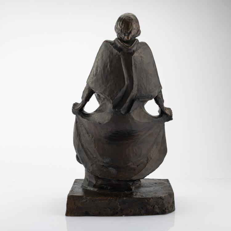 Bild 3 zu Objekt, Skulptur 'Tanzende Alte' ('Tanzendes Weib'), 1920 (Entwurf), posthumer Guss nach 1951, Ernst Barlach, Hermann Noack, Berlin, 181C 719