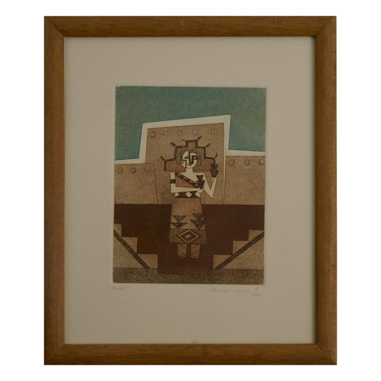 Bild 1 zu Objekt, 'Posing on the Plaza', 1982, Helen Hardin, 181C 802