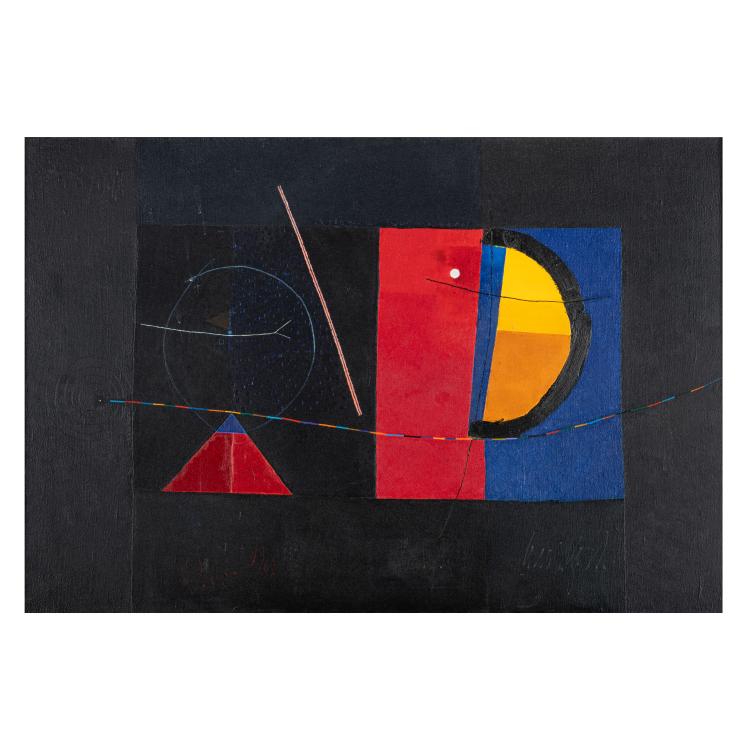 Hauptbild zu Objekt, Abstract Composition, 1998, Stoyan Tsanev, 181C 815