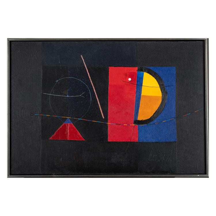 Bild 1 zu Objekt, Abstract Composition, 1998, Stoyan Tsanev, 181C 815