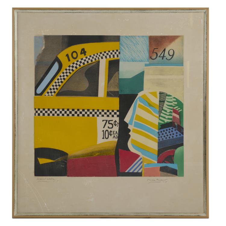 Bild 1 zu Objekt, 'Taxi America', 1982 and Untitled 2, 1988, Max Papart, 181C 804