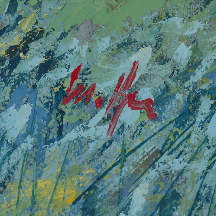 Bild 2 zu Objekt, Abstract landscape, second half of the 20th century, Mario Malfer, 181C 793