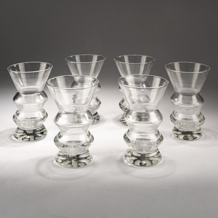 Bild 1 zu Objekt, Six water glasses, c. 1985, Atelier Alchimia, Alchimia, Mailand / Milan, 181A 126
