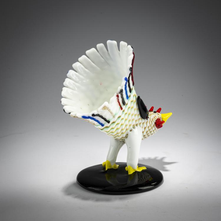 Bild 2 zu Objekt, Rooster 'Gallo', 1953, Fulvio Bianconi, Venini, Murano, 181B 687