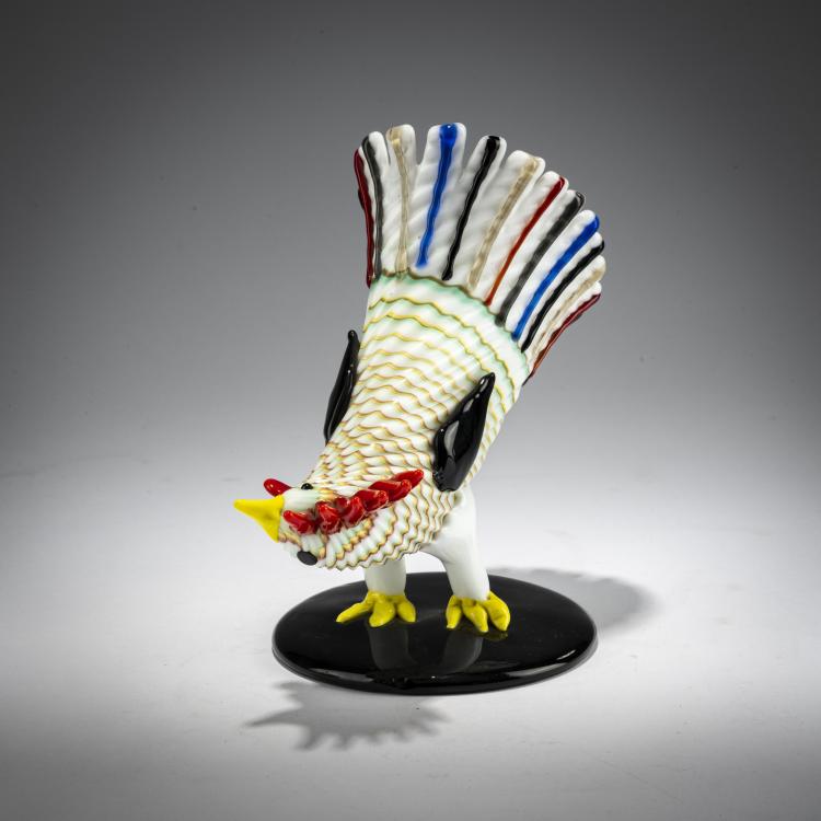 Bild 3 zu Objekt, Rooster 'Gallo', 1953, Fulvio Bianconi, Venini, Murano, 181B 687
