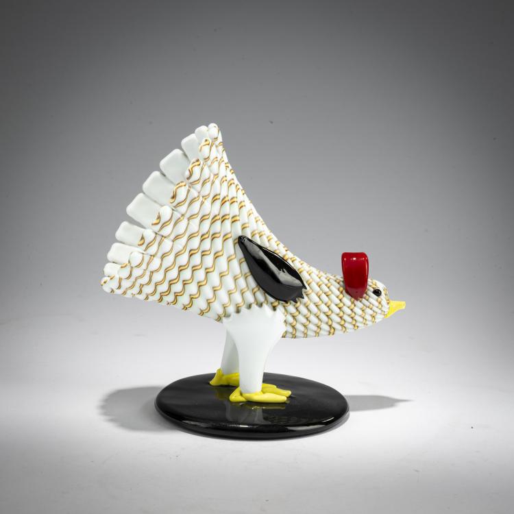 Bild 2 zu Objekt, Hen 'Gallina', 1953, Fulvio Bianconi, Venini, Murano, 181B 688