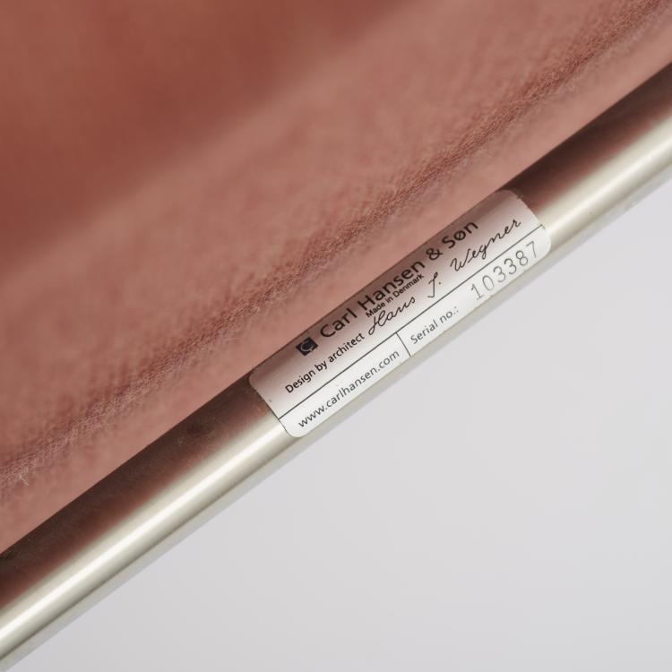 Bild 1 zu Objekt, Armchair 'CH 445' with Ottoman, 1960 (design), Hans J. Wegner, Hansen, Carl, Kopenhagen / Copenhagen, 181A 353