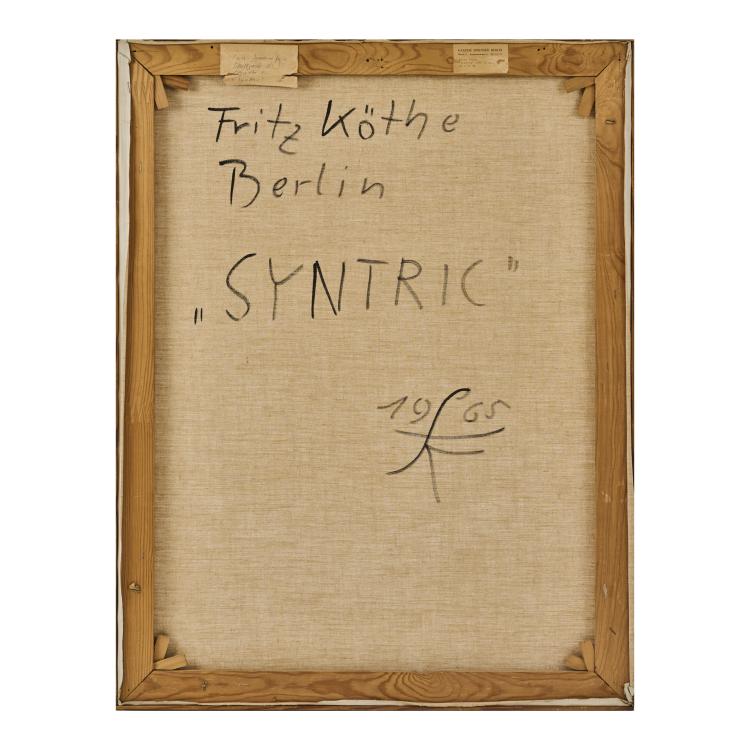 Bild 2 zu Objekt, 'Syntric', 1965, Fritz K&ouml;the, 181C 838