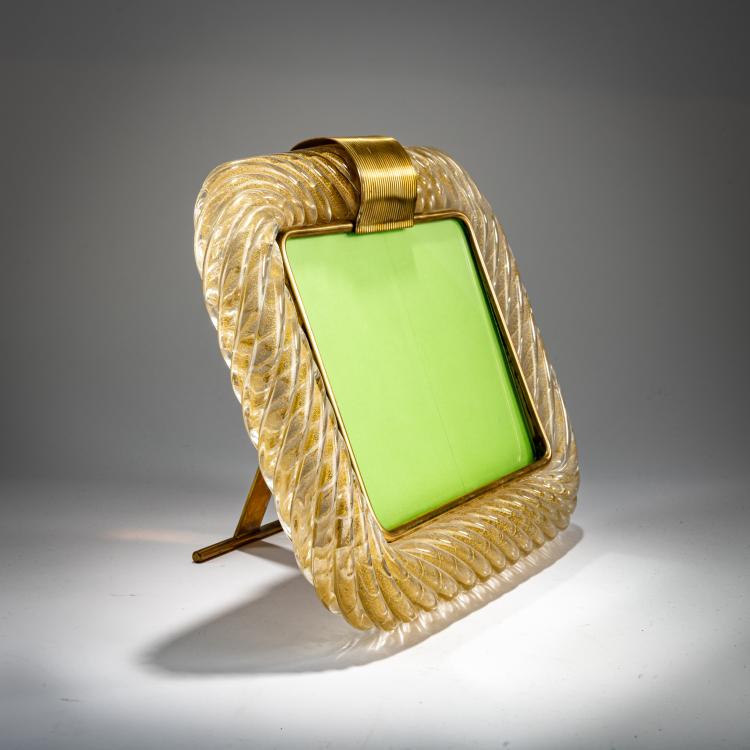 Bild 1 zu Objekt, Stand frame, c. 1950, Barovier & Toso, Murano (zug. / attr.), 181A 120