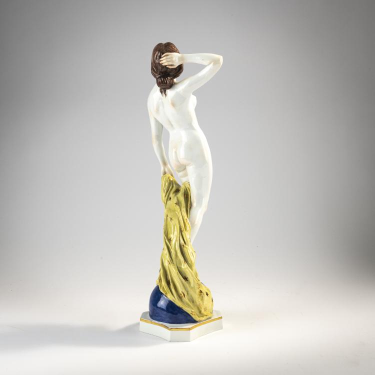 Bild 5 zu Objekt, 'Die Nacht', 1901, Arthur Lange, Meissen, KPM, 182A 408