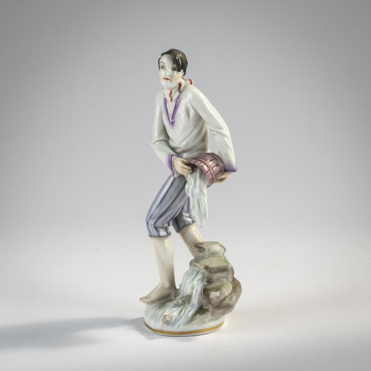 Bild 1 zu Objekt, 'Water', c. 1925, Mathilde Jaksch, Augarten, Wien, 182A 375