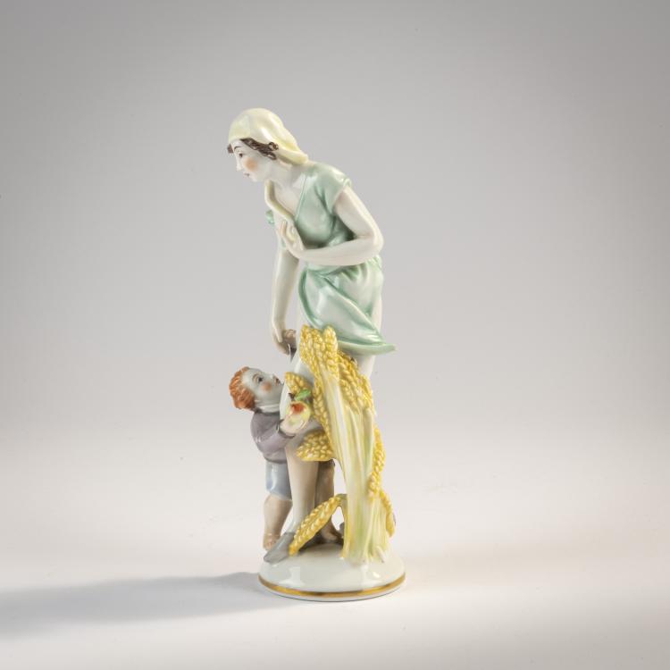 Bild 1 zu Objekt, 'Earth', c. 1925, Mathilde Jaksch, Augarten, Wien, 182A 376