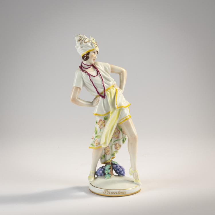 Hauptbild zu Objekt, 'Phantom' (Tilly Losch), c. 1930, Mathilde Jaksch, Augarten, Wien, 182A 378