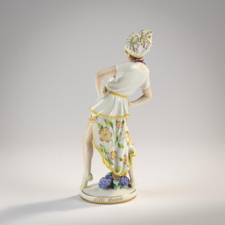 Bild 2 zu Objekt, 'Phantom' (Tilly Losch), c. 1930, Mathilde Jaksch, Augarten, Wien, 182A 378