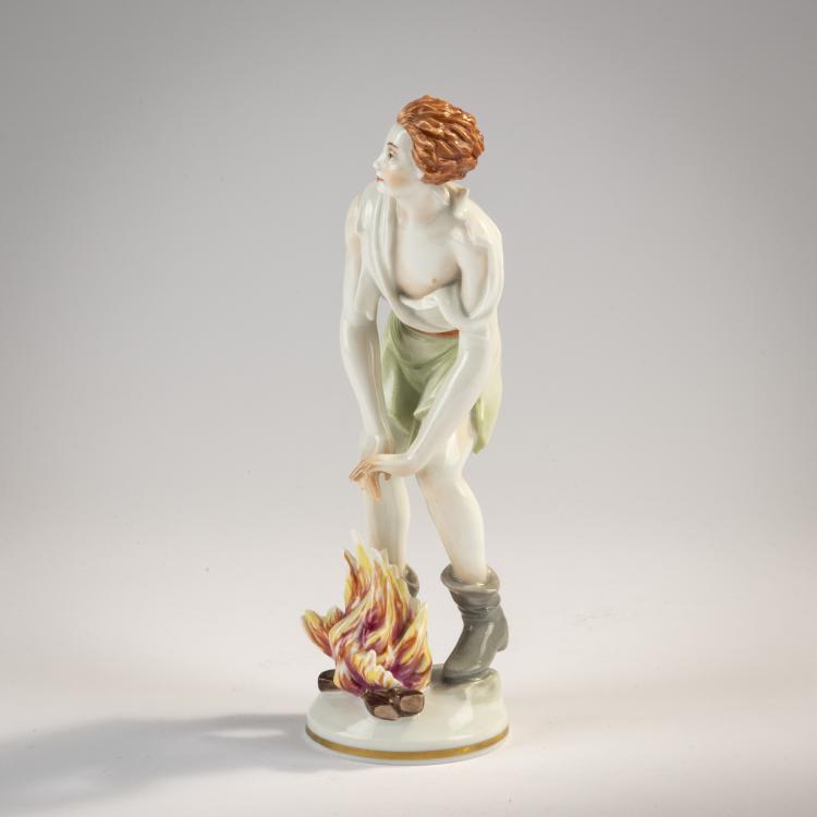 Bild 1 zu Objekt, 'Fire', c. 1925, Mathilde Jaksch, Augarten, Wien, 182A 377
