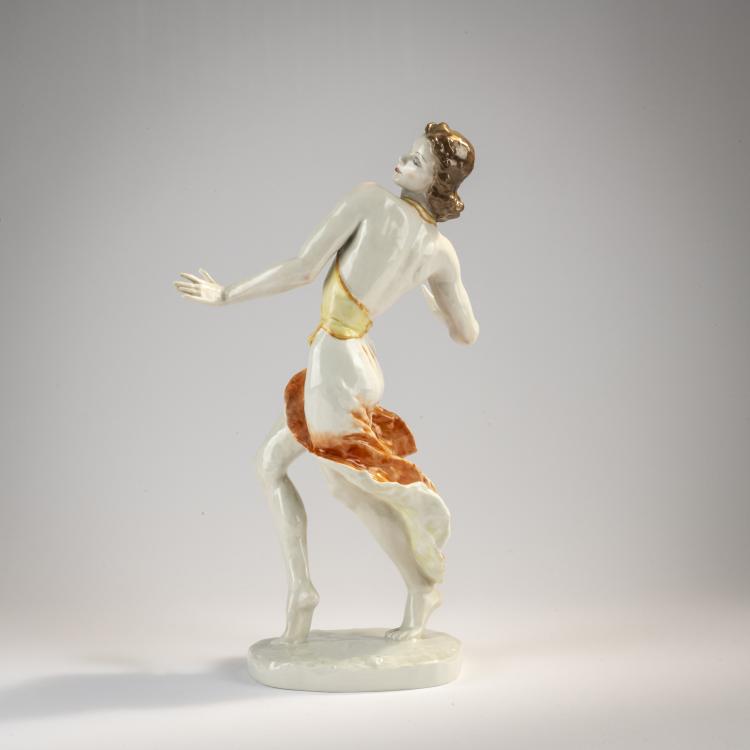 Bild 1 zu Objekt, 'Zigeunertanz' (Liselotte K&ouml;ster), 1941, Lore Friedrich-Gronau, Rosenthal, Selb, 182A 417