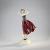 'Young lady standing in the wind', c. 1931
