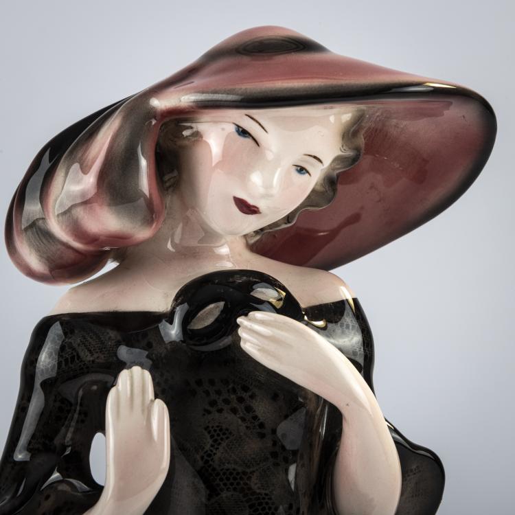 Bild 5 zu Objekt, 'Unmasking', 1936/37, Claire Herczeg-Weiss, Goldscheider Everlast Corp., Trenton USA, 182A 381