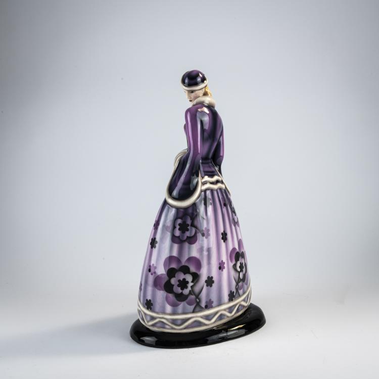 Bild 3 zu Objekt, 'Standing lady with cap and muff', 1931/32, Claire Herczeg-Weiss, Goldscheider, Wien / Vienna, 182A 384