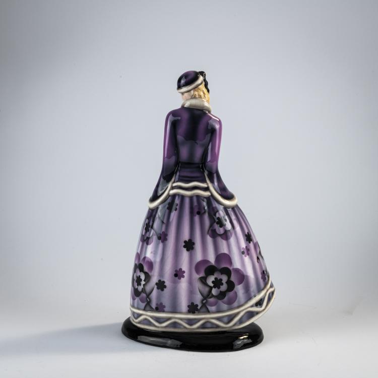 Bild 4 zu Objekt, 'Standing lady with cap and muff', 1931/32, Claire Herczeg-Weiss, Goldscheider, Wien / Vienna, 182A 384