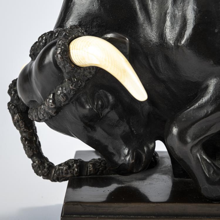 Bild 5 zu Objekt, Chryselephantine figure 'Europe on the bull', c. 1908, Albert Hinrich Hussmann, 182A 272