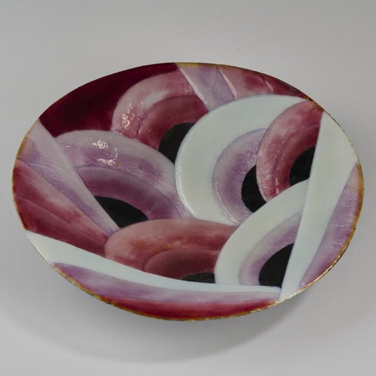 Bild 2 zu Objekt, Decorative plate, 1980s, Mauricette Pinoteau, Pinoteau, Mauricette, Limoges, 182A 451