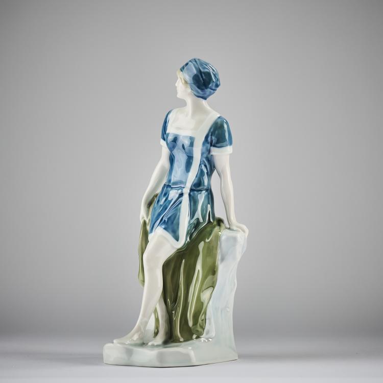 Bild 2 zu Objekt, 'At the Beach', 1913, Rudolf Marcuse, Rosenthal, Selb, 182A 412