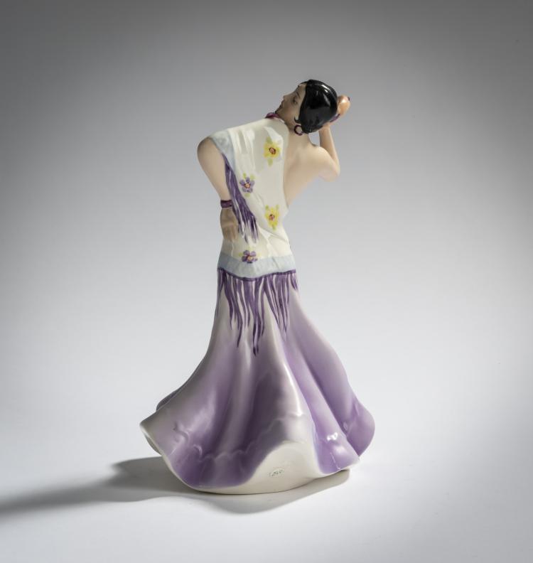 Bild 4 zu Objekt, 'Spanish dancer', c. 1938-45, Duxer Porzellan-Manufaktur AG, vorm. Eduard Eichler, 182A 380