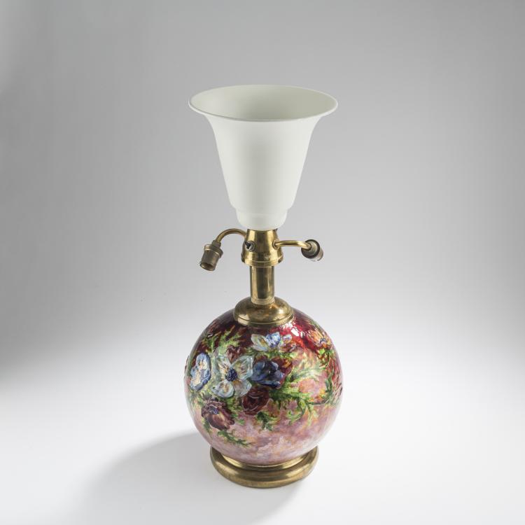 Bild 1 zu Objekt, Table light, pre- 1936, Jules Robert Sarlandie, Sarlandie, Jules, Limoges, 182A 456
