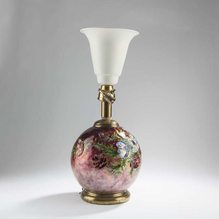 Bild 2 zu Objekt, Table light, pre- 1936, Jules Robert Sarlandie, Sarlandie, Jules, Limoges, 182A 456