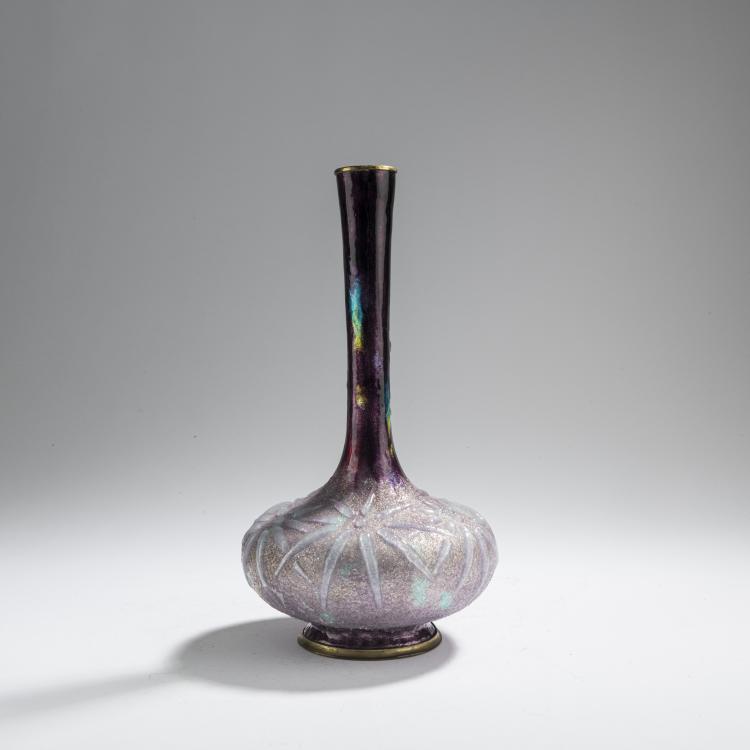 Hauptbild zu Objekt, Vase, vor 1943, Alexandre Marty, Marty, Alexandre, Limoges, 182A 449