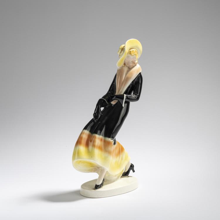 Bild 2 zu Objekt, 'Lady in the Wind', c. 1930, &Ouml;sterreich / Austria, 182A 390
