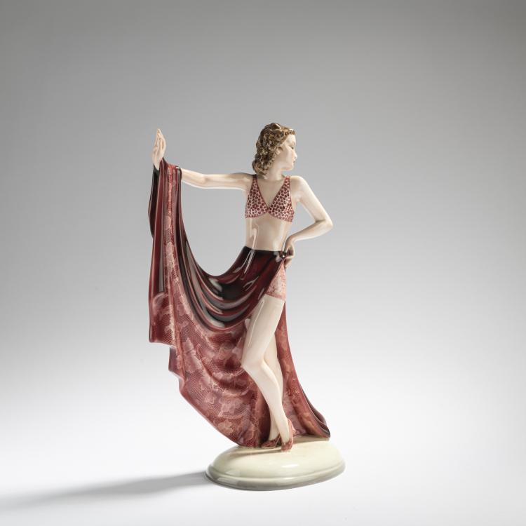 Hauptbild zu Objekt, 'Andante', c. 1939, Stephan Dakon, Goldscheider, Wien / Vienna, 182A 387