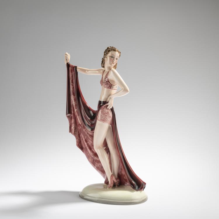 Bild 1 zu Objekt, 'Andante', c. 1939, Stephan Dakon, Goldscheider, Wien / Vienna, 182A 387