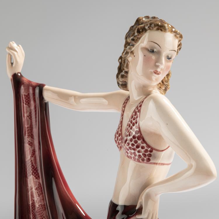 Bild 2 zu Objekt, 'Andante', c. 1939, Stephan Dakon, Goldscheider, Wien / Vienna, 182A 387