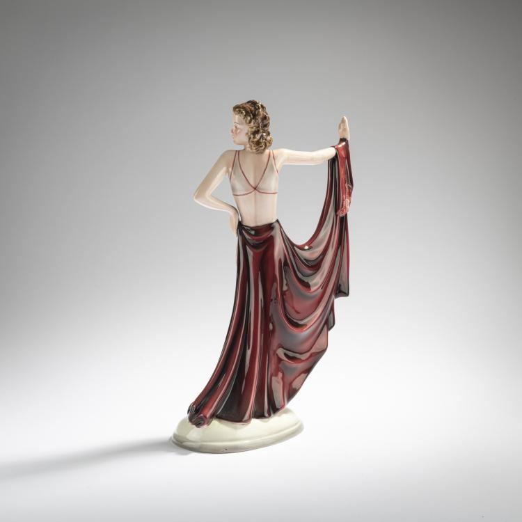 Bild 3 zu Objekt, 'Andante', c. 1939, Stephan Dakon, Goldscheider, Wien / Vienna, 182A 387