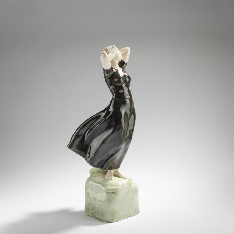 Bild 1 zu Objekt, 'Dutch Woman', 1911/12, Fritz Heinemann, Goldscheider, Wien / Vienna, 182A 383