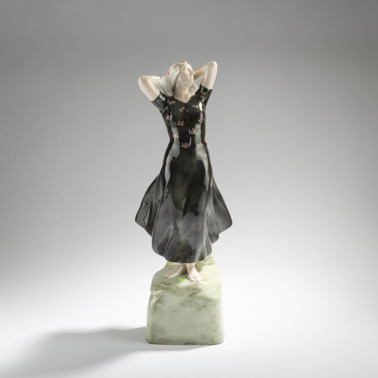 Bild 2 zu Objekt, 'Dutch Woman', 1911/12, Fritz Heinemann, Goldscheider, Wien / Vienna, 182A 383