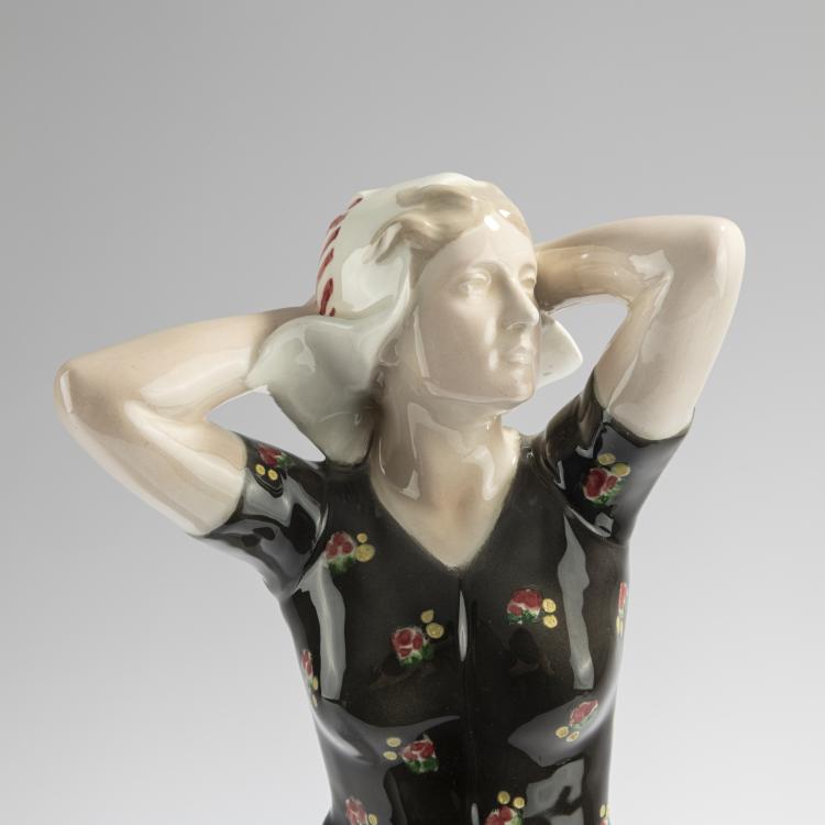 Bild 3 zu Objekt, 'Dutch Woman', 1911/12, Fritz Heinemann, Goldscheider, Wien / Vienna, 182A 383