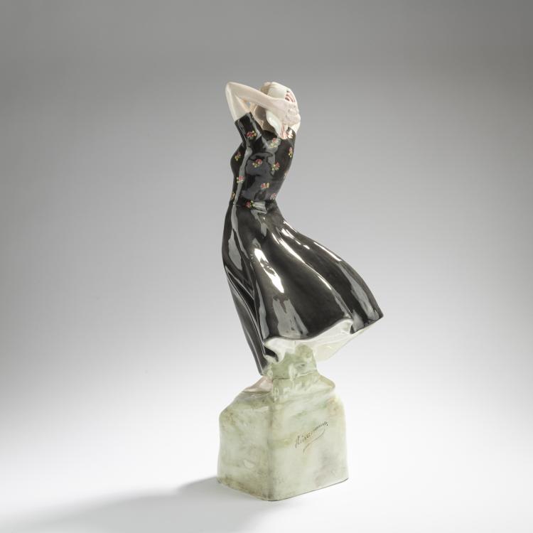Bild 4 zu Objekt, 'Dutch Woman', 1911/12, Fritz Heinemann, Goldscheider, Wien / Vienna, 182A 383