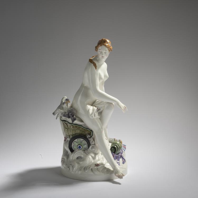 Hauptbild zu Objekt, 'Diana', c. 1780, Berlin, KPM, 182A 391