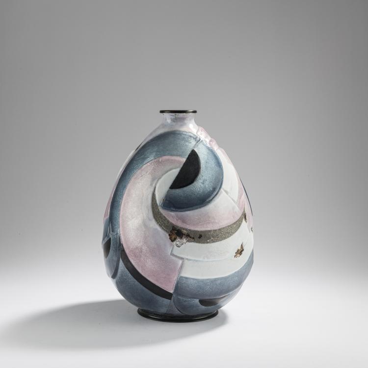 Hauptbild zu Objekt, Gro&szlig;e Vase, nach 1956, Andr&eacute;e Faur&eacute; (wohl), Faur&eacute;, Andr&eacute;e, Limoges, 182A 440