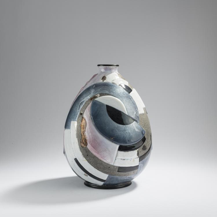 Bild 1 zu Objekt, Gro&szlig;e Vase, nach 1956, Andr&eacute;e Faur&eacute; (wohl), Faur&eacute;, Andr&eacute;e, Limoges, 182A 440